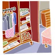 Closet Home organizing tips 