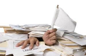 stop delaying start decluttering piles