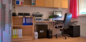 home office decluttering