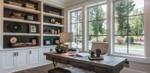 Home office organized